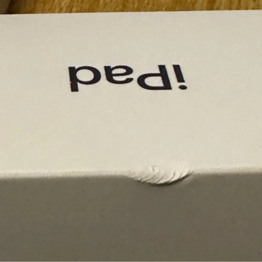 Ipad 9th‎ Generation Apple Silver Tablet EMPTY BOX only for Storage